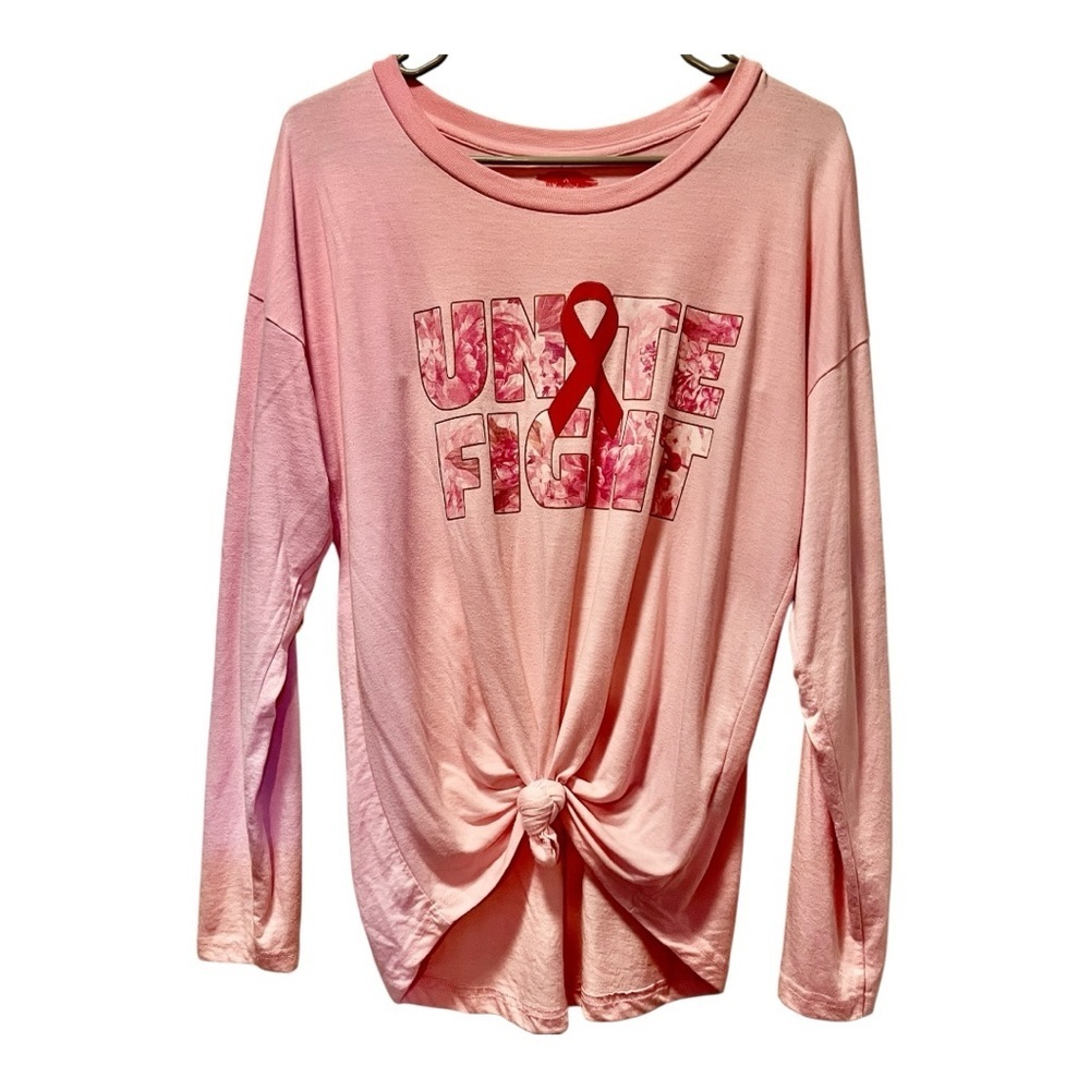 Pink Unite Fight Long Sleeve Tee